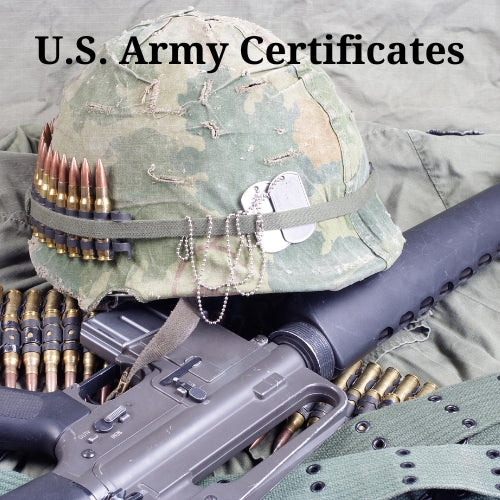 U.S. Army Certificates