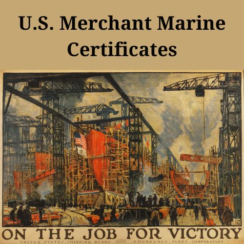 U.S. Merchant Marine Certificates